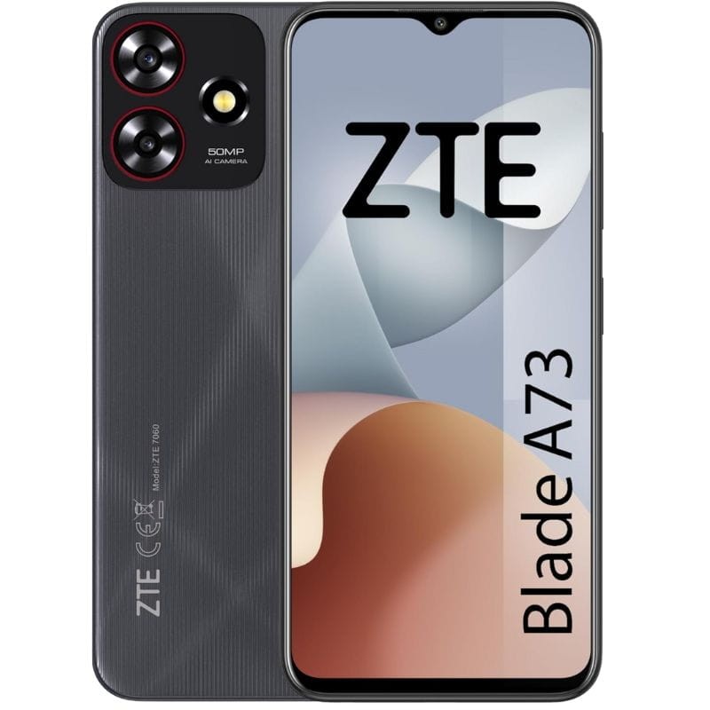 ZTE Blade A73 4G 4GB/256GB Negro - Teléfono móvil - Ítem