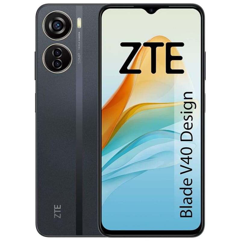 ZTE Blade V40 Design 4GB/128GB Cinzento - Telemóvel - Item