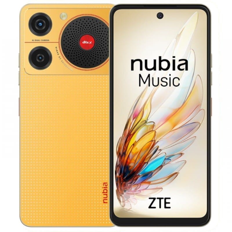 ZTE Nubia Music Pop Art 4GB/128GB Naranja - Teléfono móvil - Ítem