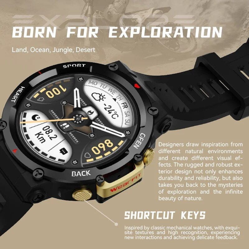 Howear ZW 25 Noir - Montre intelligente - Ítem1